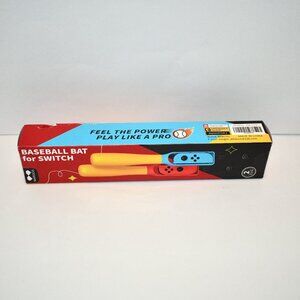 Nargos Baseball Bat Accessories for Nintendo Switch Joy-Con Controller, Set of 2
